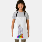 Tablier Unicorne avec arc-en-ciel (Insitu)