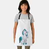 Tablier Unicorne avec bulles de savon (Insitu)