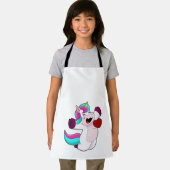 Tablier Unicorne avec coeur (Insitu)