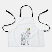 Tablier Unicorne Bubble gomme (Recto)