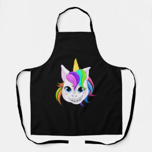 Tablier Unicorne cool Avec Bras Dentaires Funny Horn Horse