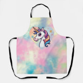 Tablier Unicorne enchantée (Recto)