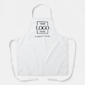 Tablier Uniforme de travail de restaurant avec logo d'entr (Recto)