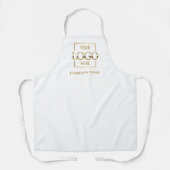 Tablier Uniforme de travail de restaurant avec logo d'entr (Recto)