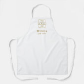 Tablier Uniforme d'employé d'entreprise moderne avec logo (Recto)