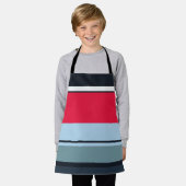 Tablier Uniforme foncé (Porté)