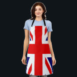 TABLIER UNION JACK - LE DRAPEAU BRITANNIQUE<br><div class="desc">UNION JACK - LE DRAPEAU BRITANNIQUE La Union Jack, ou Union Flag, est le drapeau national de facto du Royaume-Uni.</div>
