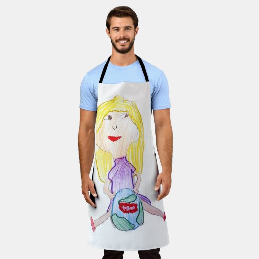Tablier Uniqe design apron (Porté)