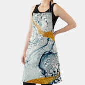 Tablier Unique creativity. Art&Gold. Inspired by the Sky. (Insitu)
