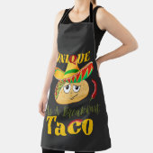 Tablier Unique En Petit Déjeuner Taco Joyeux Taco Souriant (Insitu)
