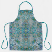 Tablier Unique Moderne Un Design D'Art Abstrait (Recto)