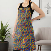 Tablier Unisex Long Apron with Unique Pattern