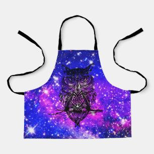 Tablier Univers de chouette celtique