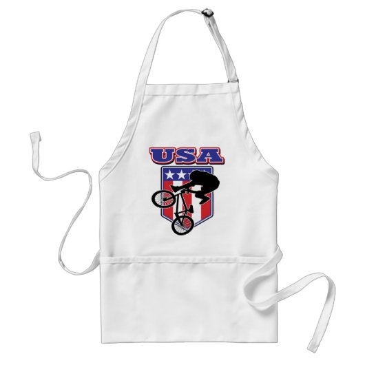 Tablier USA BMX Biker (Devant)