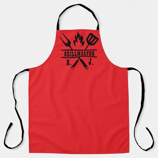 Tablier Ustensile Red Grillmaster (Recto)
