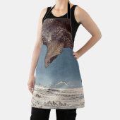 Tablier Utagawa Hiroshige - Fukagawa Susaki et Jumantsubo (Insitu)