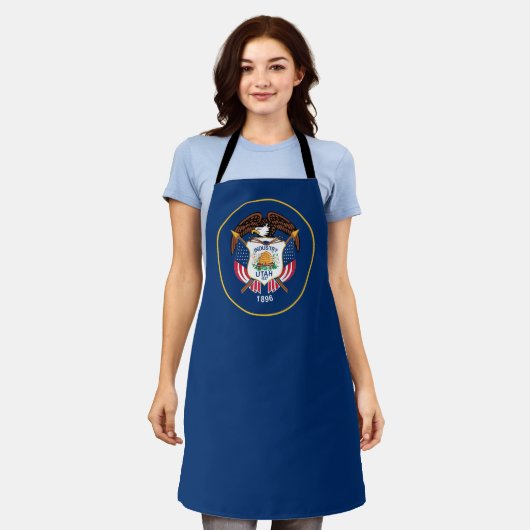 Tablier Utah : Le drapeau de l'État de la ruche, Industrie (Porté)