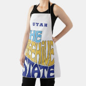 Tablier Utah State surnom Word Art (Insitu)