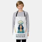 TABLIER UTILISER TOUJOURS LA PROTECTION (Porté)