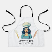 TABLIER UTILISER TOUJOURS LA PROTECTION (Recto)