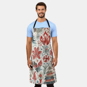 Tablier Vacances Arbres Vacances Vacances hiver design fan (Porté)