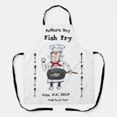 Tablier Vacances fêtes des pères sur toute la surface d'im (Recto)