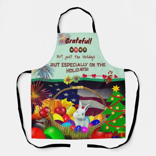 Tablier Vacances - Grateful (Recto)