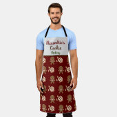 Tablier Vacances Noël Fun Famille Cuisine Baking (Porté)