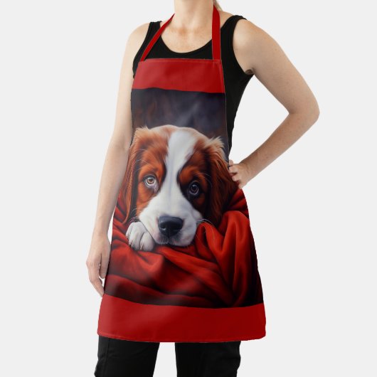 Tablier Vacances St Bernard (Insitu)