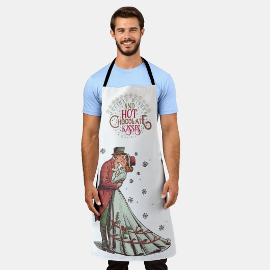 Tablier Vacances Wis Chocolat Baisers (Porté)