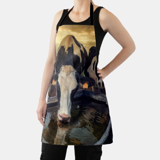 Tablier Vache à l'eau (Insitu)