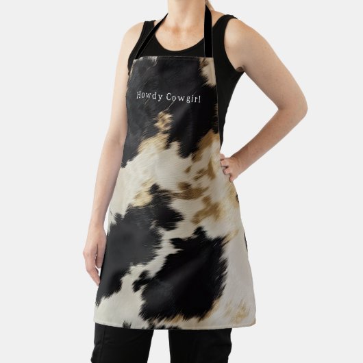 Tablier Vache blanche noire (Insitu)