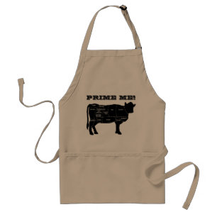 Tablier Vache drôle de Prime Me