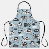 Tablier Vache et lait (Recto)