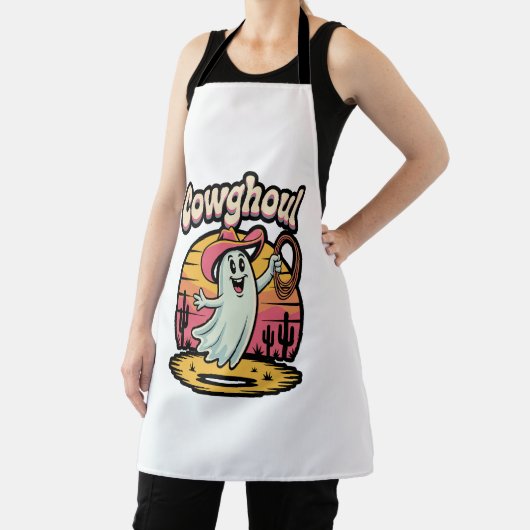 Tablier Vache Ghoul Halloween Éffrayant (Insitu)