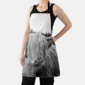 Tablier Vache Highland #6 #mur #art (Insitu)