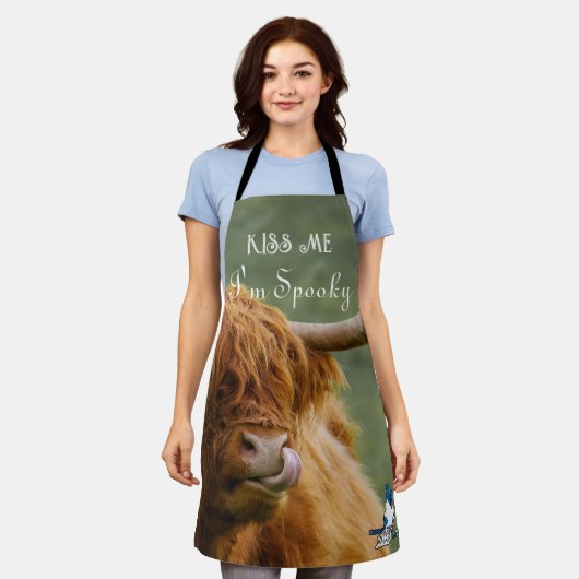 Tablier Vache Highland de Ghost Squad (Porté)