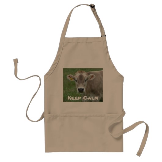 Tablier Vache jersey douce (Devant)