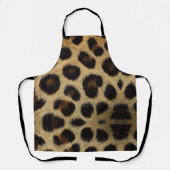 Tablier Vache Taches Noires et Blanches Fourrure (Recto)