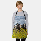 Tablier Vaches Holstein pour enfant (Porté)