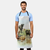 Tablier Vaches vintages (Porté)