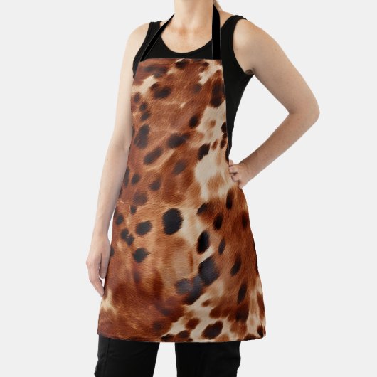 Tablier Vachette blanche blanche blanche blanche Brown (Insitu)