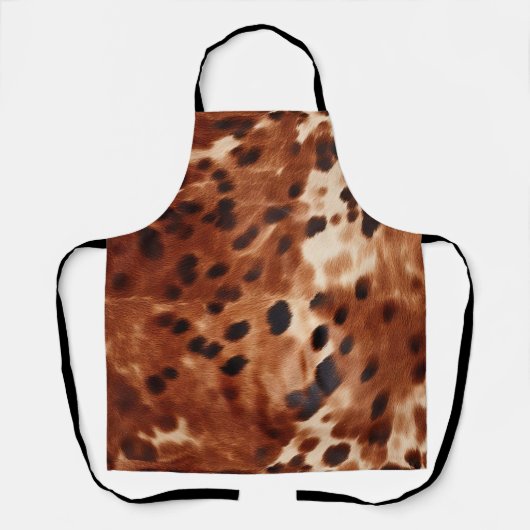 Tablier Vachette blanche blanche blanche blanche Brown (Recto)