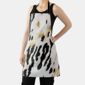 Tablier Vachette blanche noire sud-ouest (Insitu)