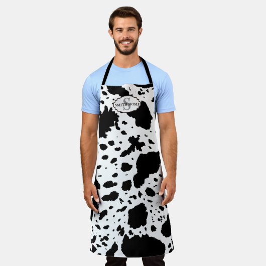 Tablier Vachette Cabine rustique Imprimer Ferme confortabl (Porté)