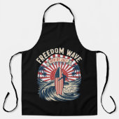 Tablier Vague de liberté 4 juillet (Recto)