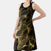 Tablier Vague de points futuristes : Arrière - plan dynami (Insitu)