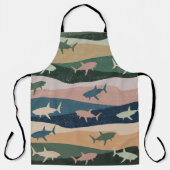 TABLIER VAGUE DE REQUIN VINTAGE (Recto)