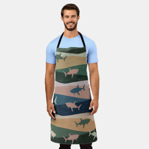 TABLIER VAGUE DE REQUIN VINTAGE