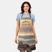 Tablier Vagues et boulders 0893 (Porté)